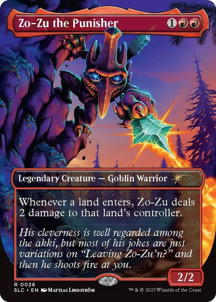 Zo-Zu the Punisher (26) (Secret Lair Countdown Kit)