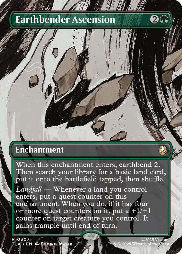 Earthbender Ascension (Borderless) (307) (Avatar: The Last Airbender)