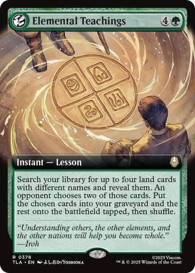 Elemental Teachings (Extended Art) (378) (Avatar: The Last Airbender)