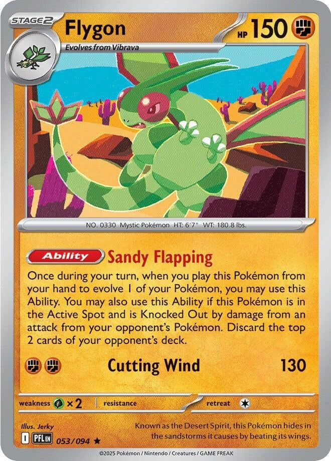 Image for Flygon (053/094) (ME02: Phantasmal Flames) - Pokemon