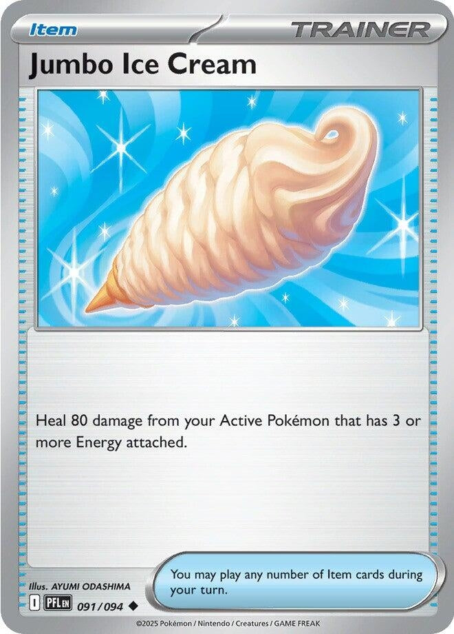 Image for Jumbo Ice Cream (091/094) (ME02: Phantasmal Flames) - Pokemon