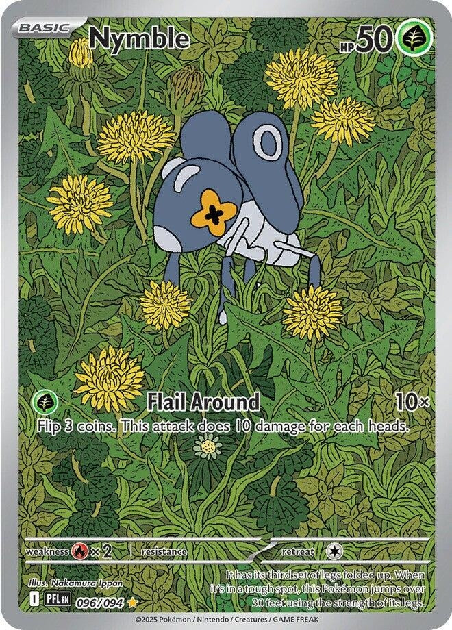 Image for Nymble (096/094) (ME02: Phantasmal Flames) - Pokemon