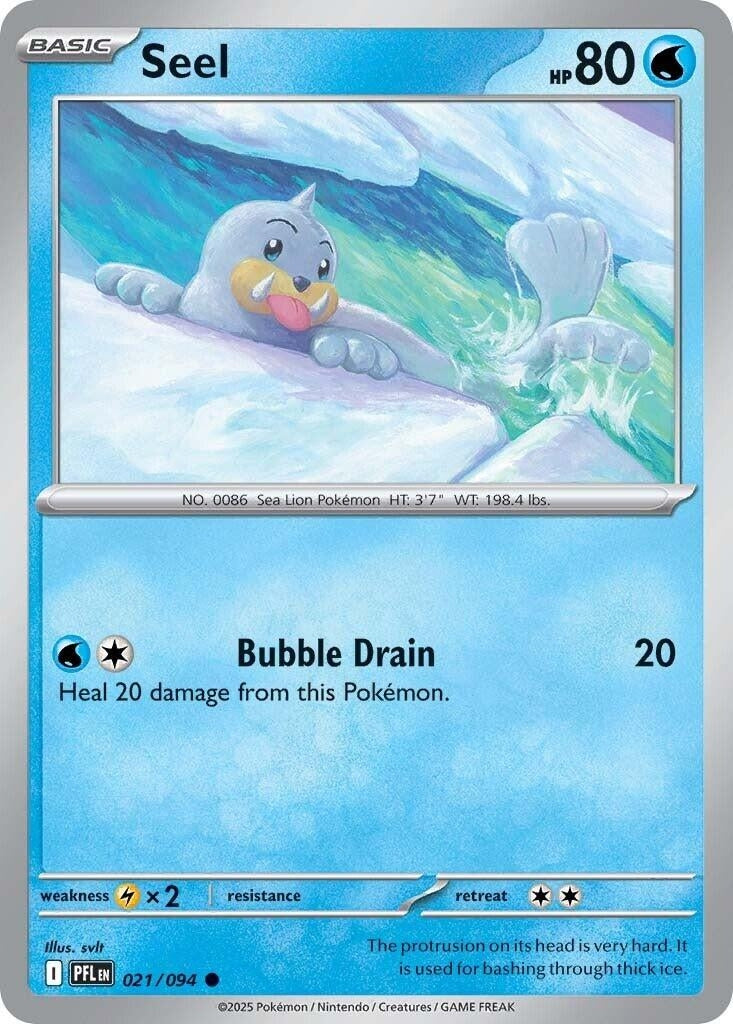 Image for Seel (021/094) (ME02: Phantasmal Flames) - Pokemon