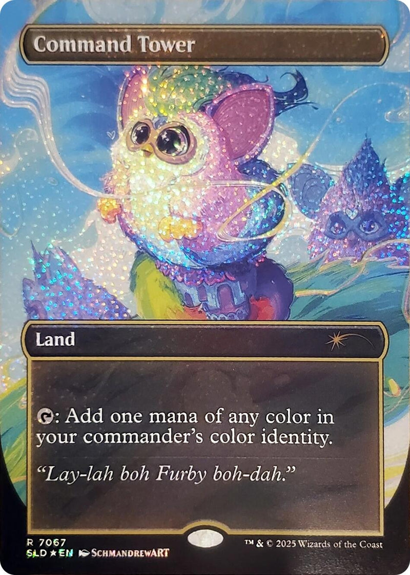 Command Tower (7067) (Confetti Foil) (7067) (Secret Lair Drop Series)