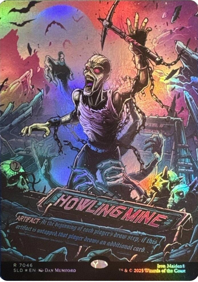 Howling Mine (7046) (Rainbow Foil) (7046) (Secret Lair Drop Series)