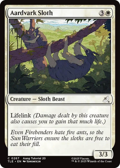 Aardvark Sloth (0267) (267) (Avatar: The Last Airbender: Eternal-Legal)
