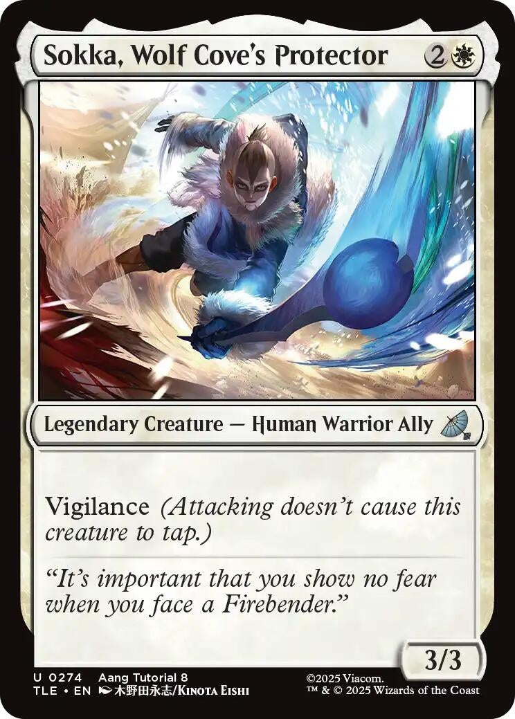 Sokka, Wolf Cove's Protector (0274) (274) (Avatar: The Last Airbender: Eternal-Legal)