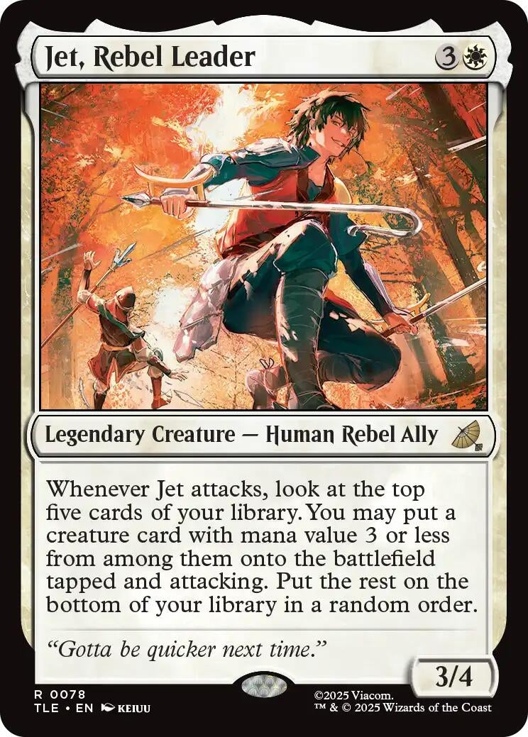 Jet, Rebel Leader (78) (Avatar: The Last Airbender: Eternal-Legal)