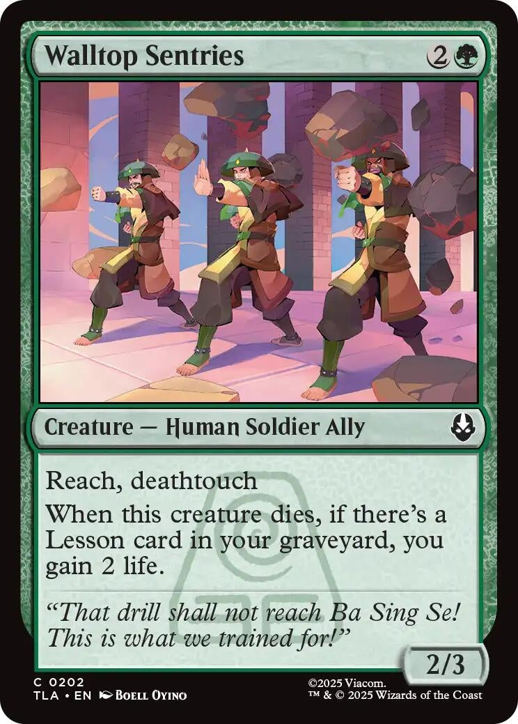 Walltop Sentries (202) (Avatar: The Last Airbender)