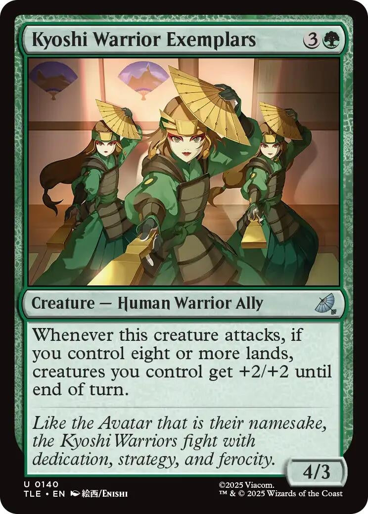 Kyoshi Warrior Exemplars (140) (Avatar: The Last Airbender: Eternal-Legal)