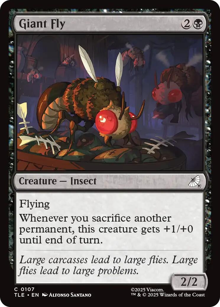 Giant Fly (107) (Avatar: The Last Airbender: Eternal-Legal)
