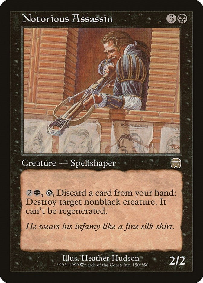 Notorious Assassin (150) (Mercadian Masques)
