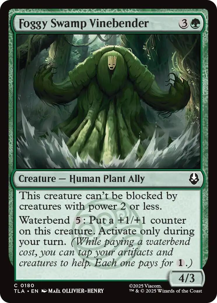 Foggy Swamp Vinebender (180) (Avatar: The Last Airbender)