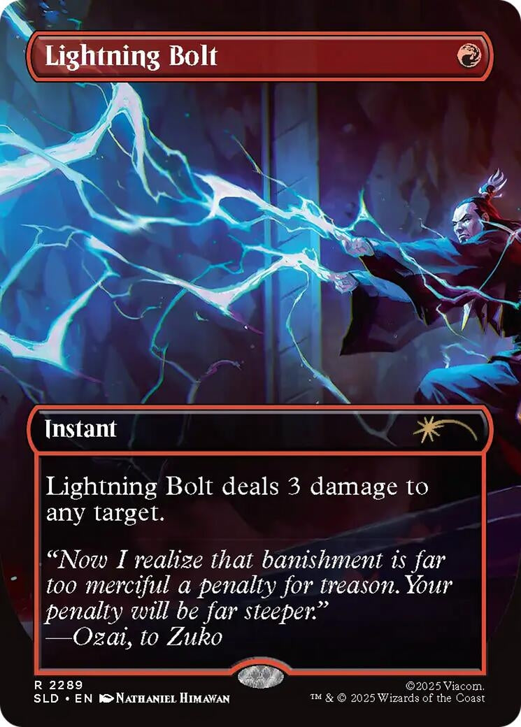 Lightning Bolt (2289) (2289) (Secret Lair Drop Series)