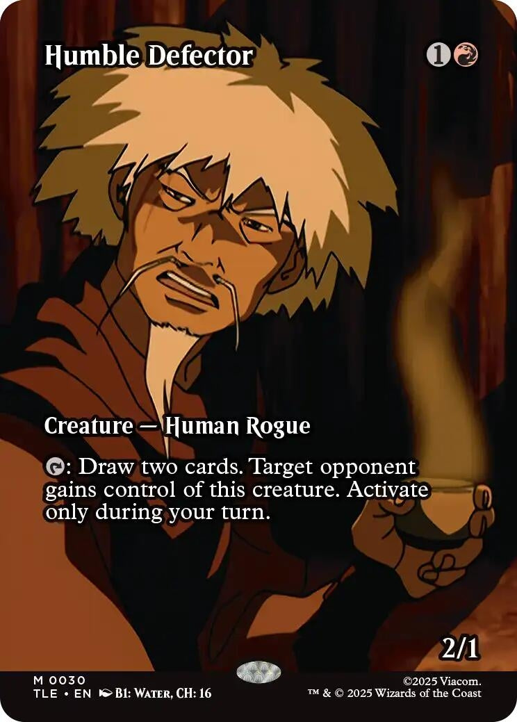 Humble Defector (Borderless) (30) (Avatar: The Last Airbender: Eternal-Legal)