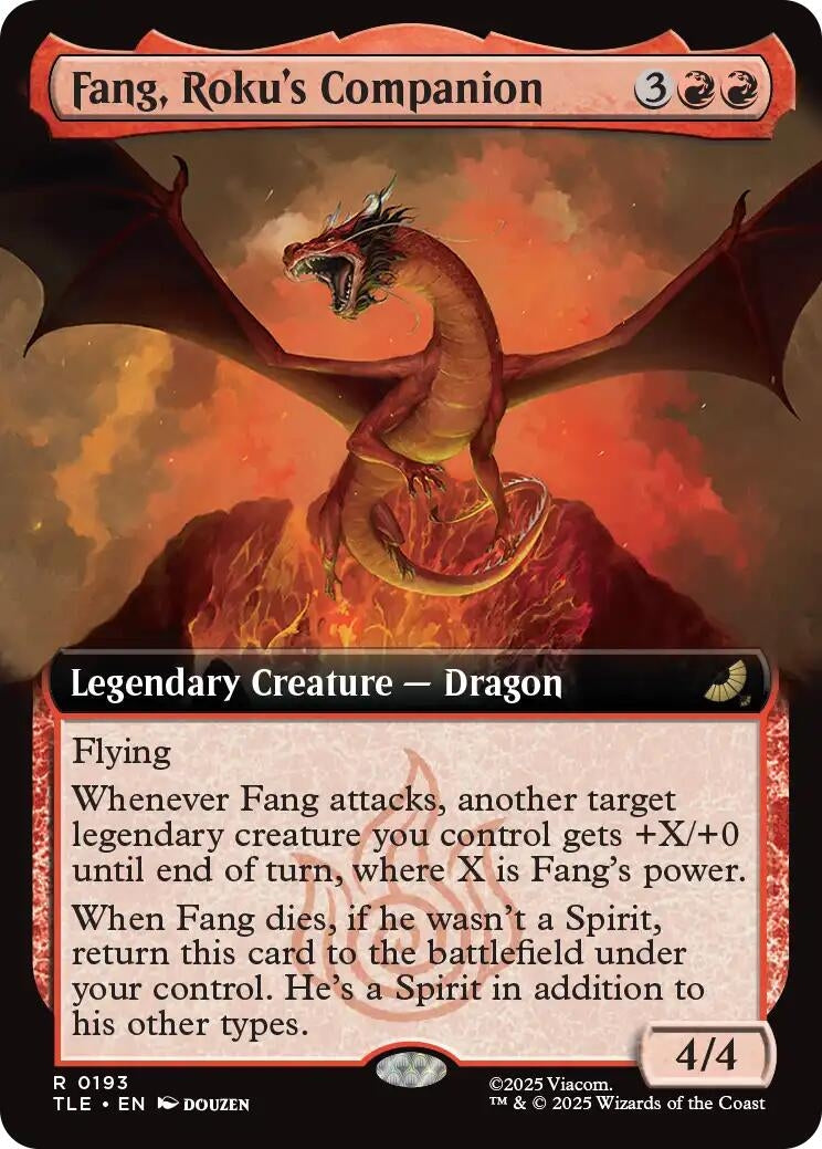 Fang, Roku's Companion (Extended Art) (193) (Avatar: The Last Airbender: Eternal-Legal)