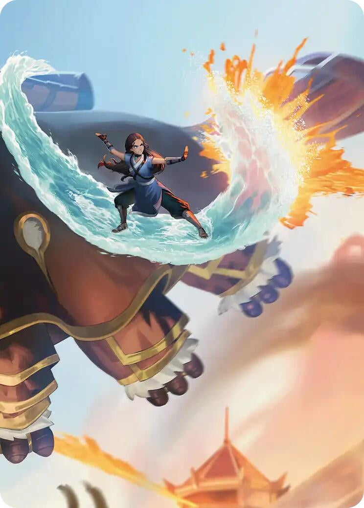 Katara's Reversal Art Card (Avatar: The Last Airbender)