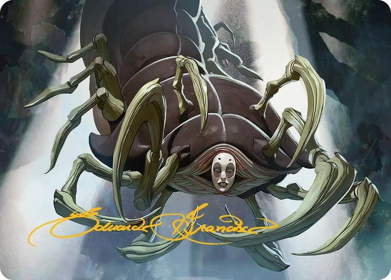 Koh, the Face Stealer Art Card (Gold-Stamped Signature) (9) (Avatar: The Last Airbender)