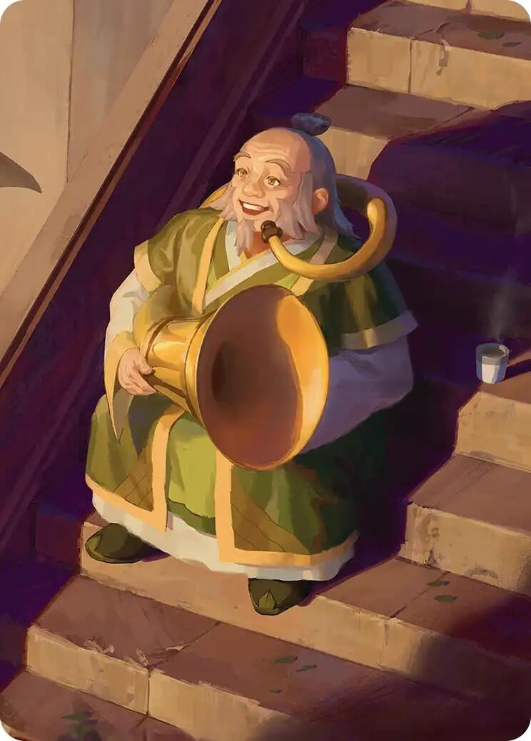 Uncle's Musings Art Card (Avatar: The Last Airbender)