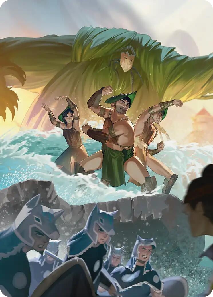 Swampbenders Art Card (Avatar: The Last Airbender)