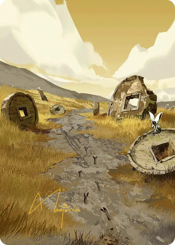 Plains Art Card (Gold-Stamped Signature) (50) (Avatar: The Last Airbender)