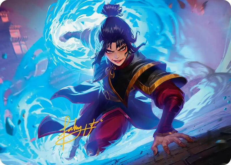 Fire Lord Azula Art Card (Gold-Stamped Signature) (21) (Avatar: The Last Airbender)