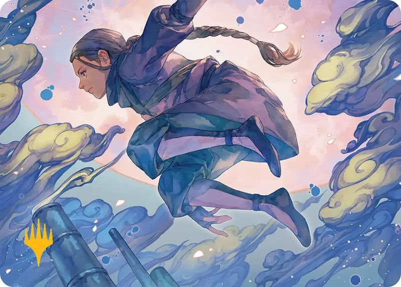 Katara, Seeking Revenge Art Card (Gold-Stamped Planeswalker Symbol) (29) (Avatar: The Last Airbender)