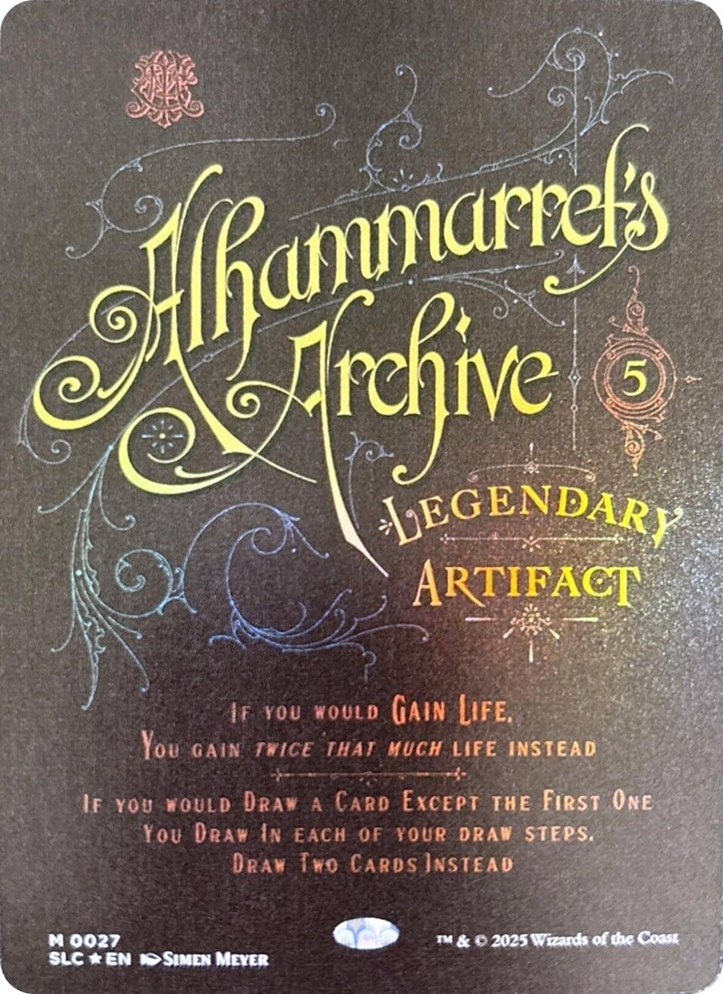 Alhammarret's Archive (27) (Secret Lair Countdown Kit)