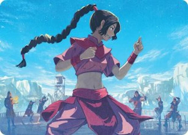 Ty Lee, Chi Blocker Art Card (5) (Avatar: The Last Airbender)