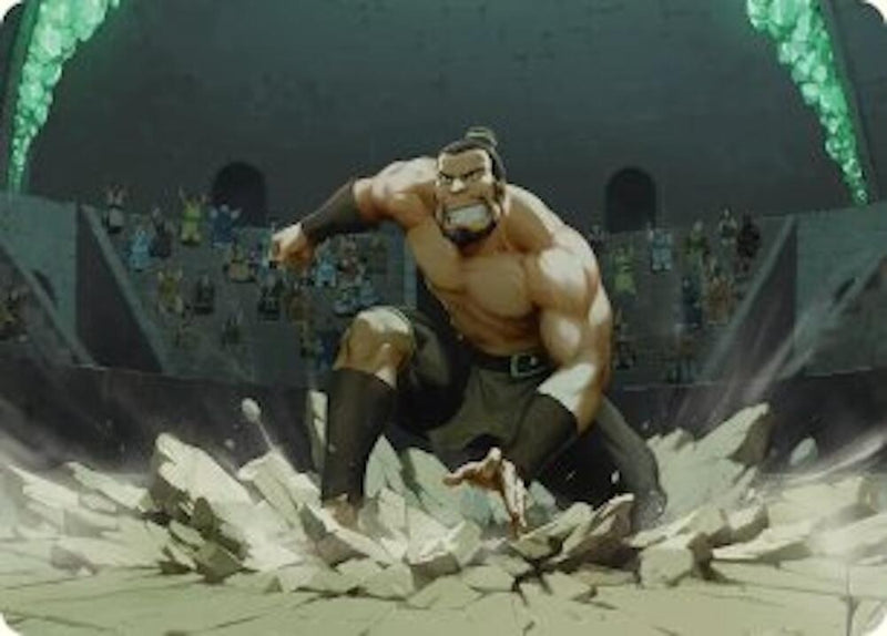 The Boulder, Ready to Rumble Art Card (13) (Avatar: The Last Airbender)