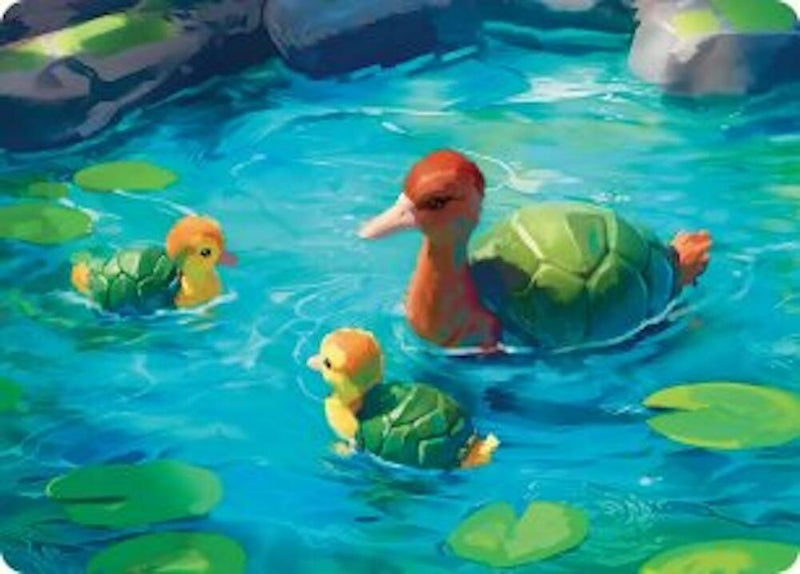 Turtle-Duck Art Card (18)