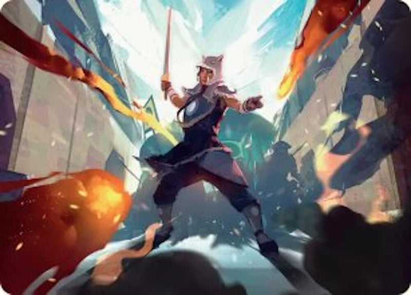 Sokka, Tenacious Tactician Art Card (23) (Avatar: The Last Airbender)