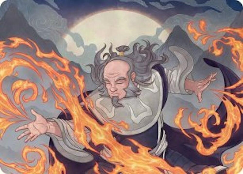 Iroh, Grand Lotus Art Card (47) (Avatar: The Last Airbender)