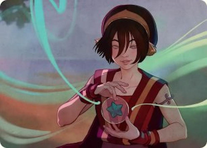 Toph, the First Metalbender Art Card (49) (Avatar: The Last Airbender)
