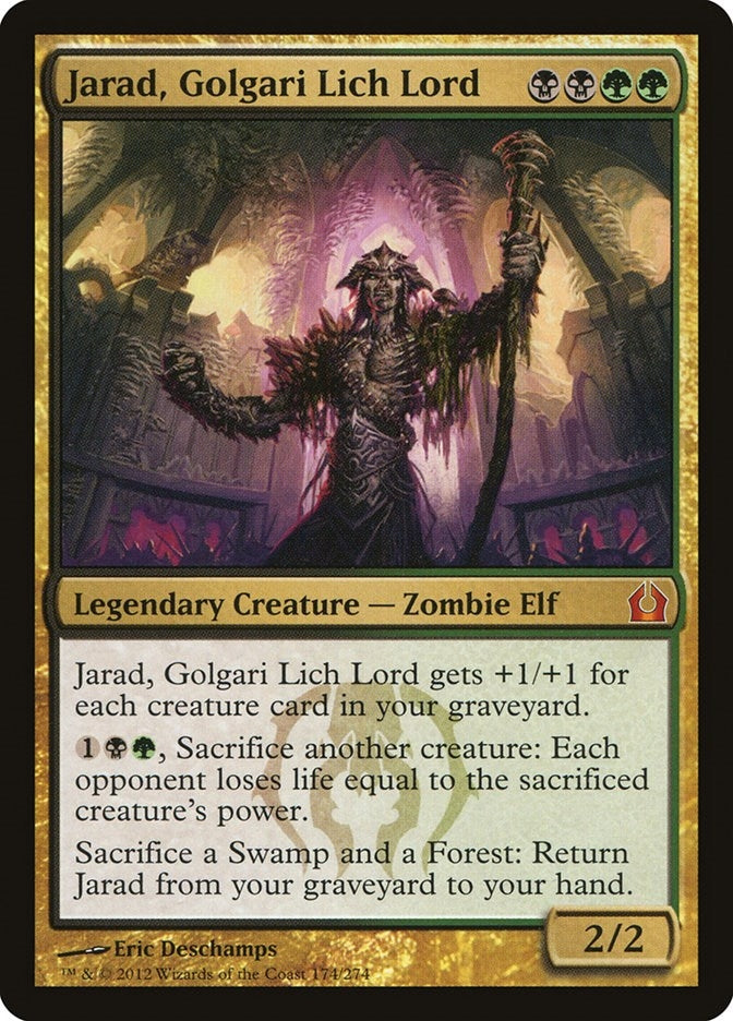 Jarad, Golgari Lich Lord (174) (Return to Ravnica)
