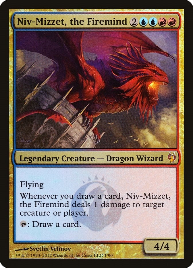 Niv-Mizzet, the Firemind (1) (Duel Decks: Izzet vs. Golgari)