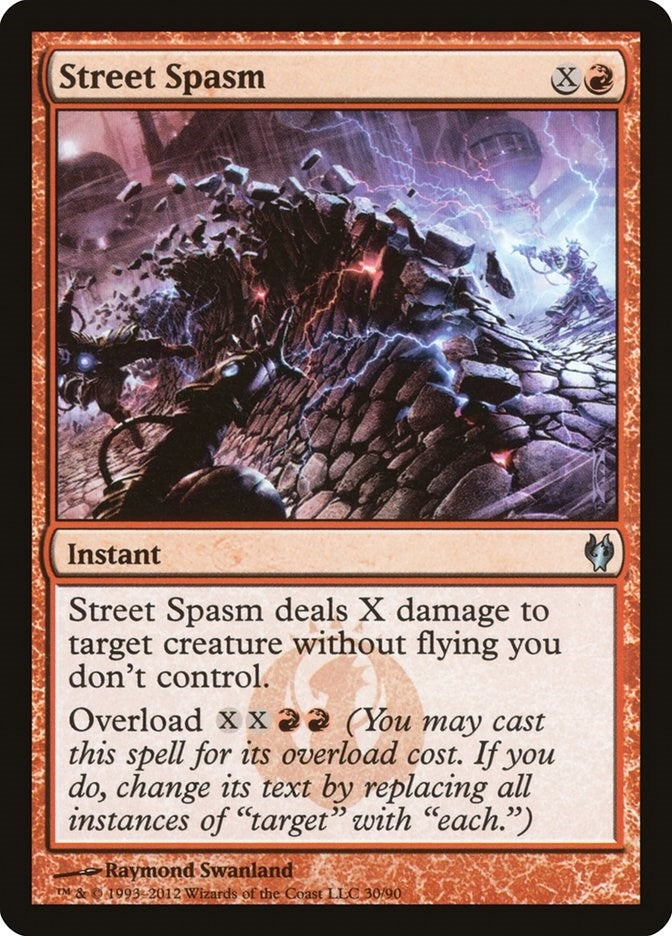 Street Spasm (30) (Duel Decks: Izzet vs. Golgari)