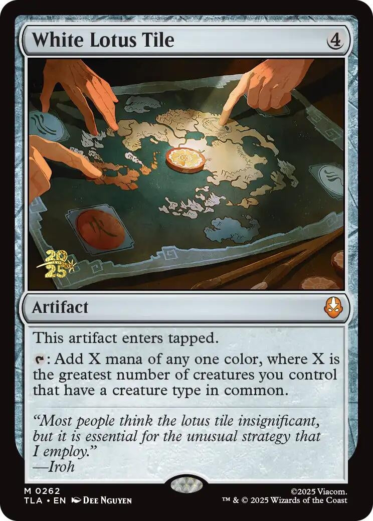 White Lotus Tile (262) (Prerelease Cards)
