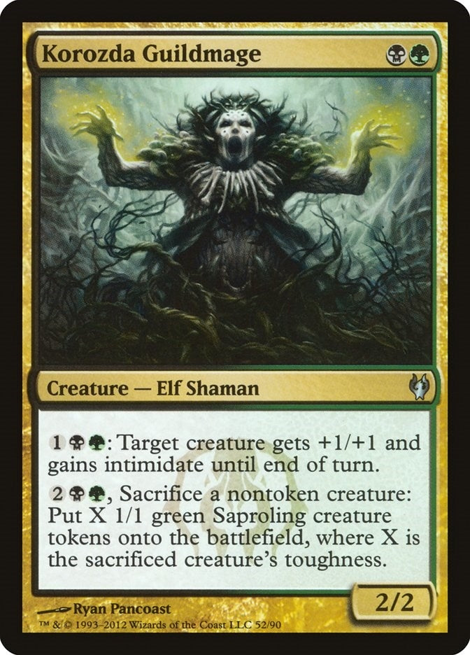 Korozda Guildmage (52) (Duel Decks: Izzet vs. Golgari)