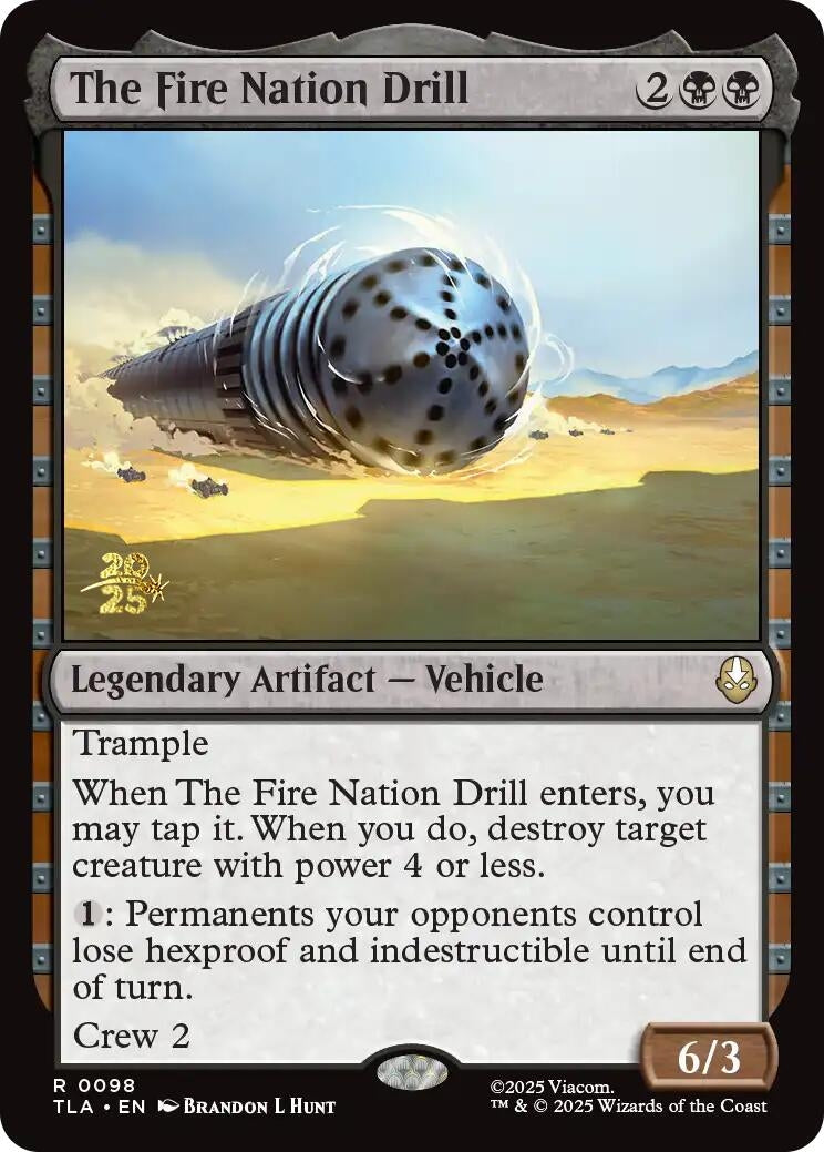 The Fire Nation Drill (98) (Prerelease Cards)