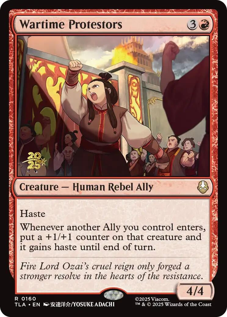 Wartime Protestors (160) (Prerelease Cards)