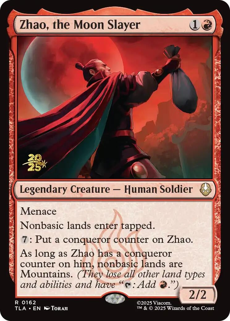 Zhao, the Moon Slayer (162) (Prerelease Cards)