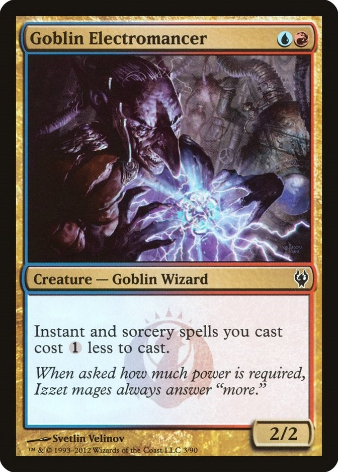 Goblin Electromancer (3) (Duel Decks: Izzet vs. Golgari)