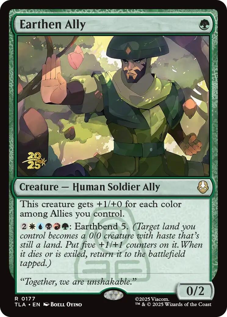 Earthen Ally (177) (Prerelease Cards)