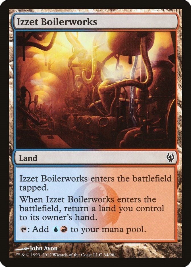 Izzet Boilerworks (34) (Duel Decks: Izzet vs. Golgari)