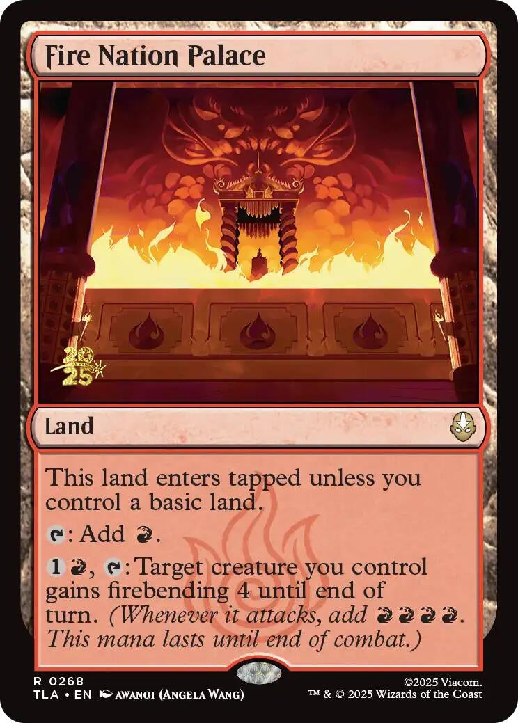 Fire Nation Palace (268) (Prerelease Cards)