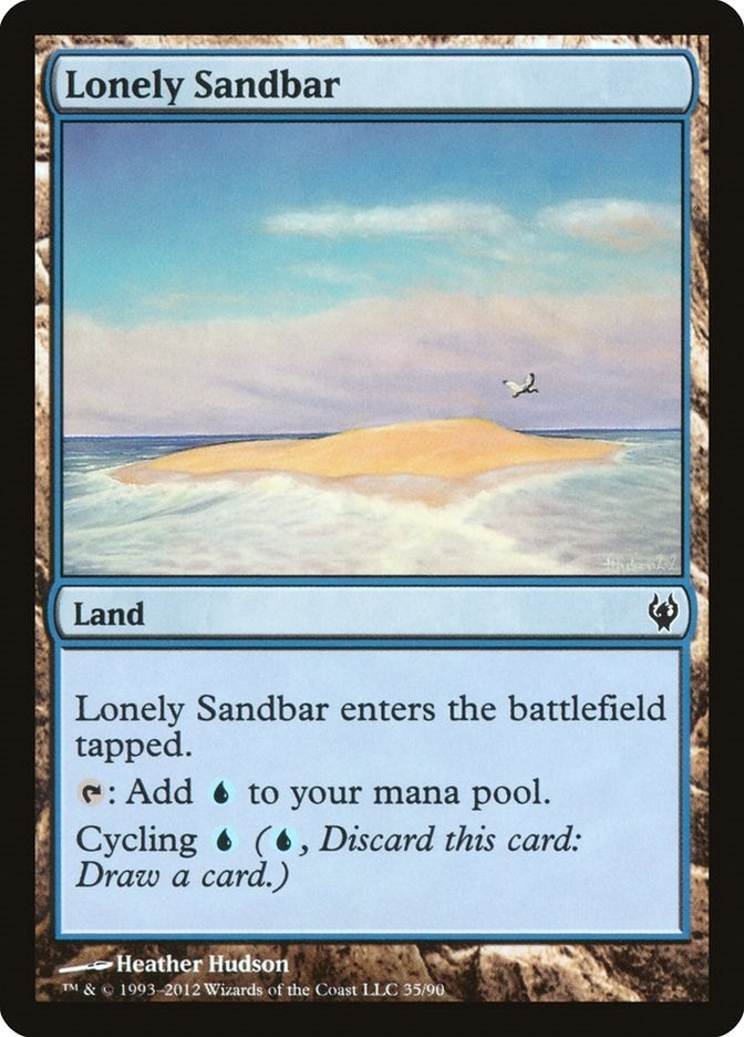 Lonely Sandbar (35) (Duel Decks: Izzet vs. Golgari)