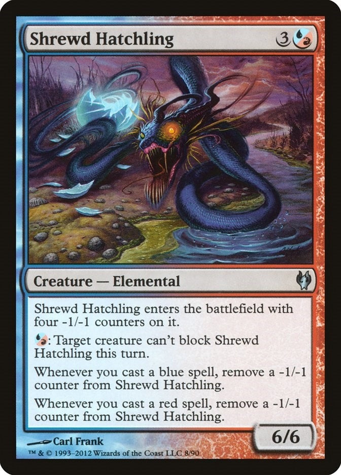 Shrewd Hatchling (8) (Duel Decks: Izzet vs. Golgari)