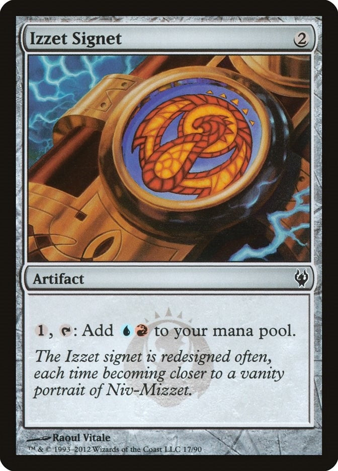 Izzet Signet (17) (Duel Decks: Izzet vs. Golgari)