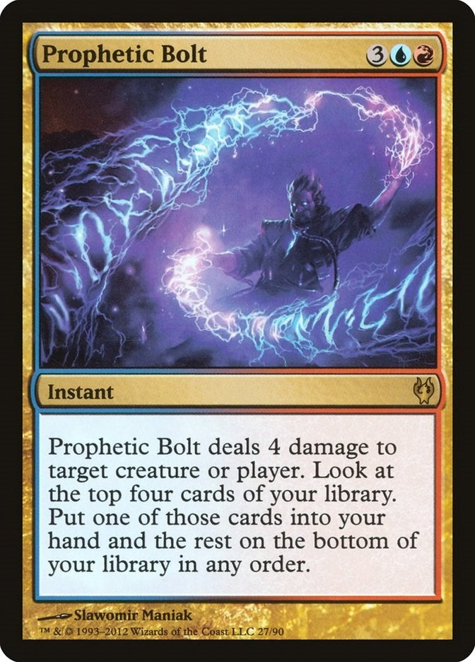 Prophetic Bolt (27) (Duel Decks: Izzet vs. Golgari)